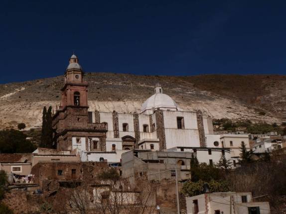 Luz de fim de tarde em Real de Catorze, Pueblo Mágico ao norte do México